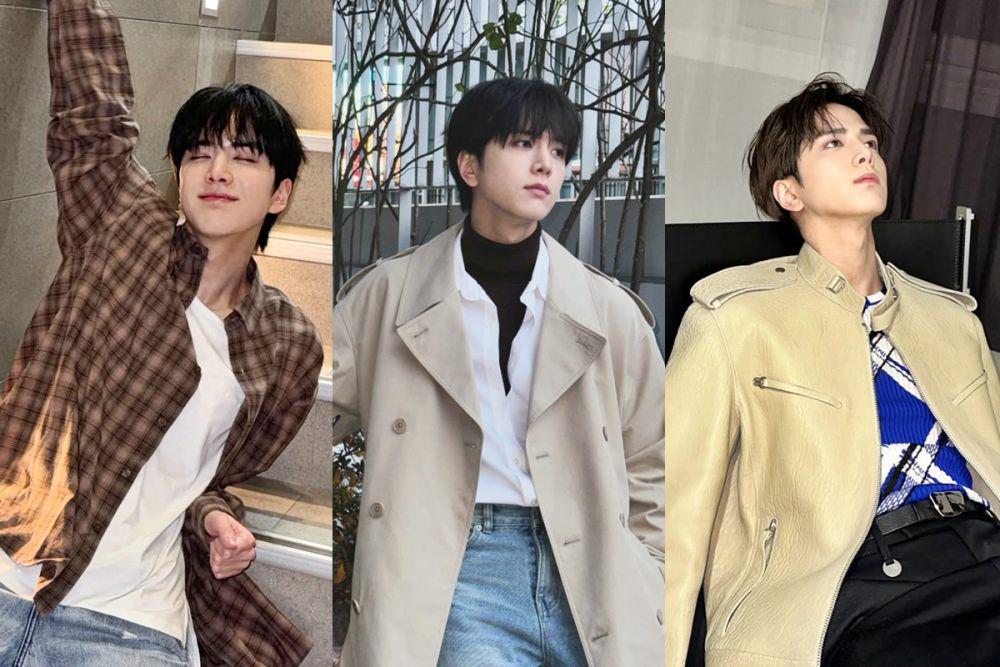 7 Ide Padu Padan OOTD Cokelat ala Younghoon THE BOYZ, Super Cozy!