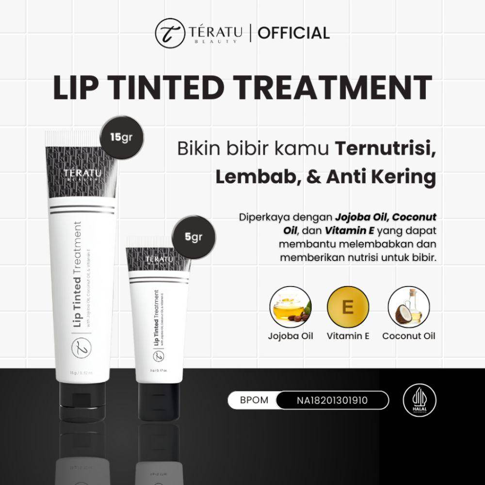 TERATU BEAUTY Lip Tinted Treatment (shopee.co.id/Teratu Beauty Official Shop)