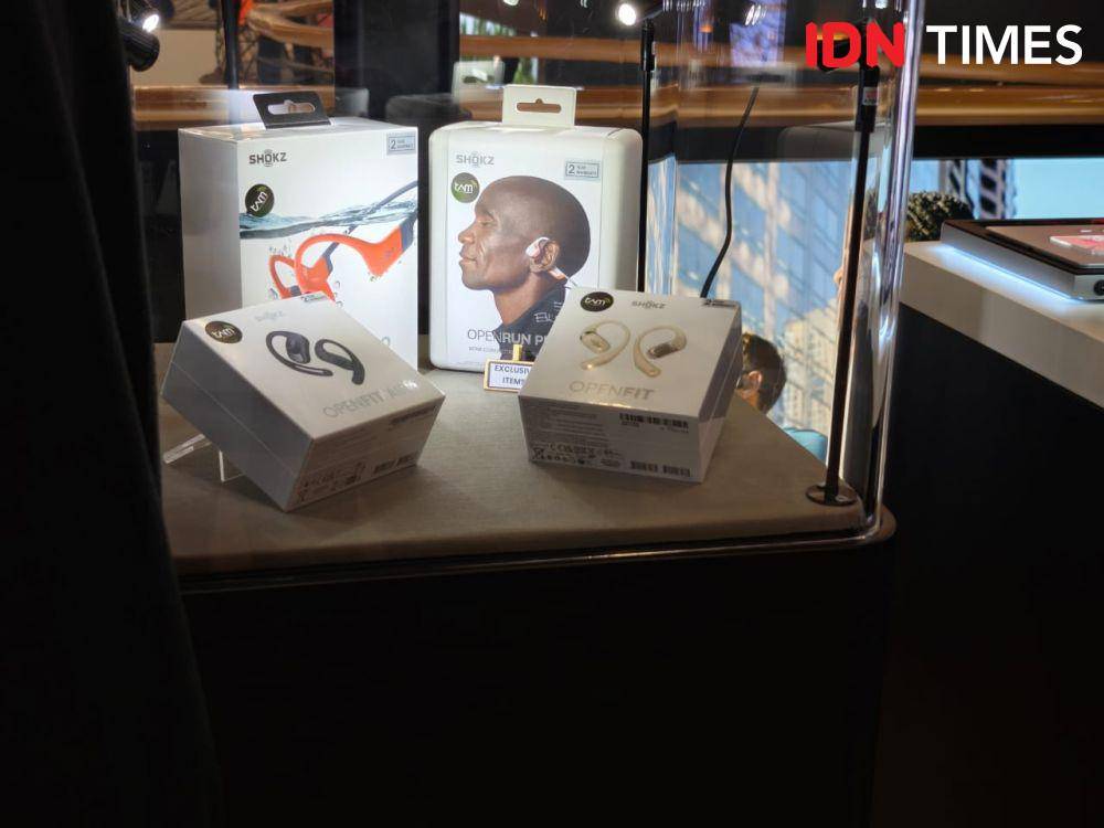 Gerai Shokz Pertama Hadir di FX Sudirman (IDN Times/Fatkhur Rozi)