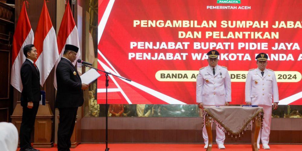 Baru 5 Bulan Menjabat, Pj Wali Kota Banda Aceh Dicopot