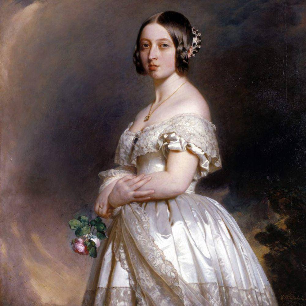 ilustrasi Ratu Victoria muda (commons.wikimedia.org/Franz Xaver Winterhalter)