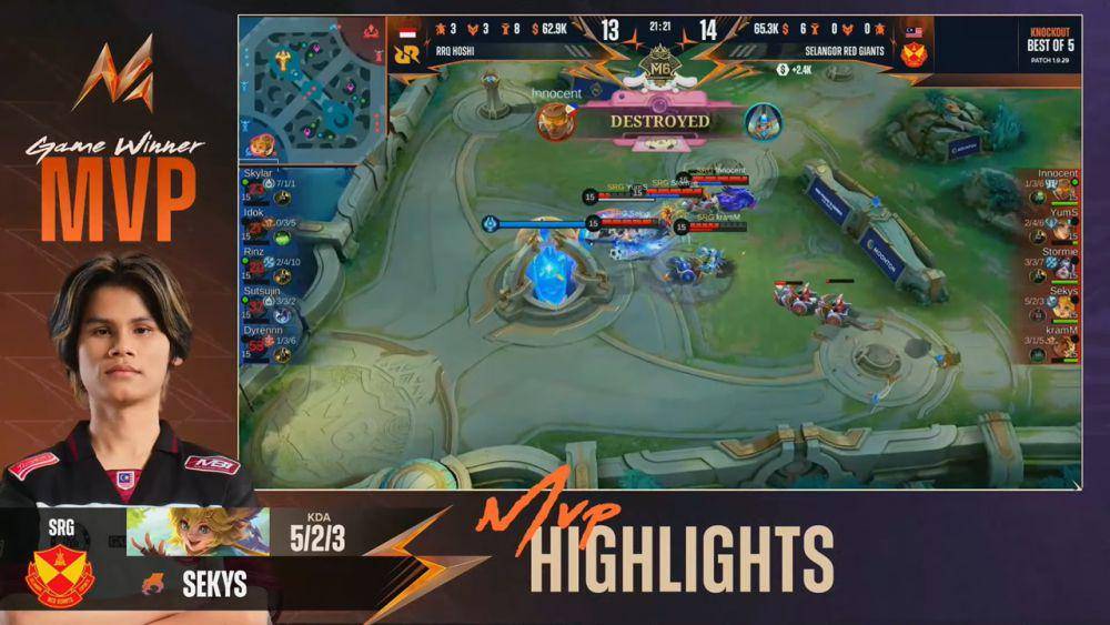 Momen Epic Comeback dari SRG lumpuhkan RRQ Hoshi seketika (Youtube.com/MPL Indonesia)