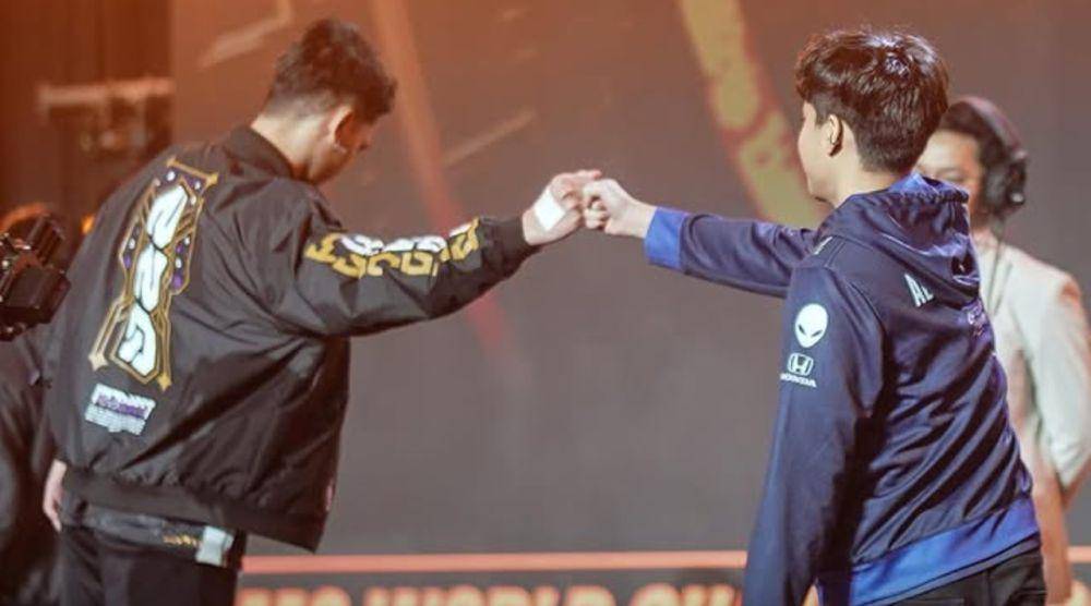 Perpisahan RRQ Hoshi (Skylar) dan Team Liquid ID (AeronShikii) di M6. (instagram.com/teamliquid.id)