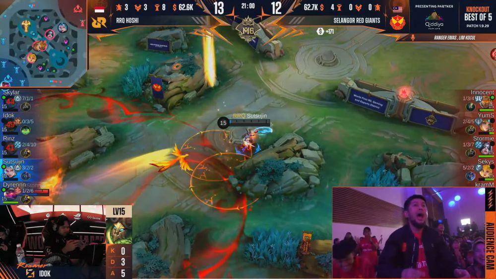 Momen epic comeback dari SRG di game pertama
