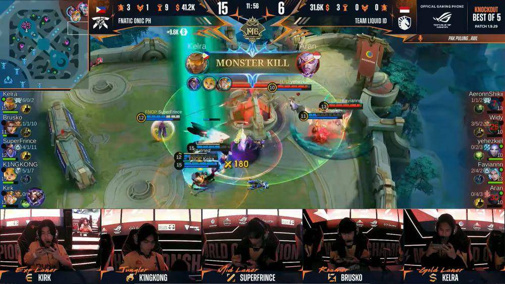 Pressure berat dari TLID saat hadapi FNOP di game ketiga (YouTube.com/MPL Indonesia)