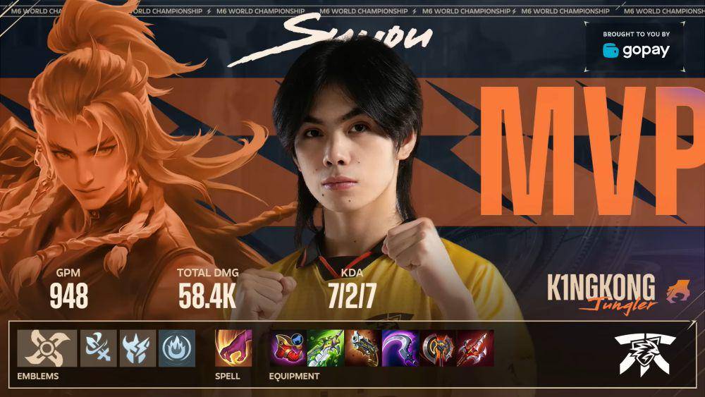 Suyou dari K!NGKONG jadi MVP game keempat saat melawan TLID