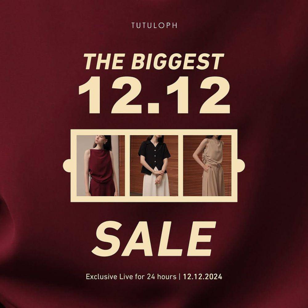 Promo fashion 12.12 (instagram.com/tutuloph)