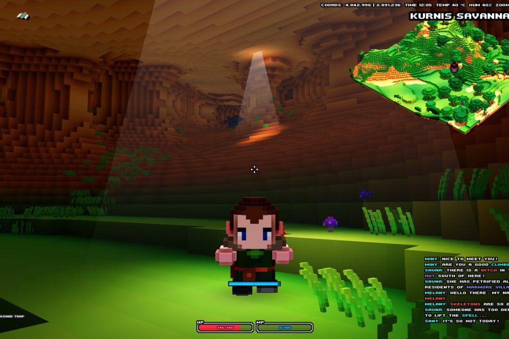 5 Rekomendasi Game Grafik Balok selain Minecraft