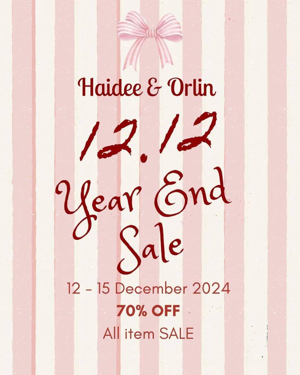 Promo fashion 12.12. (instagram.com/haideeorlin)