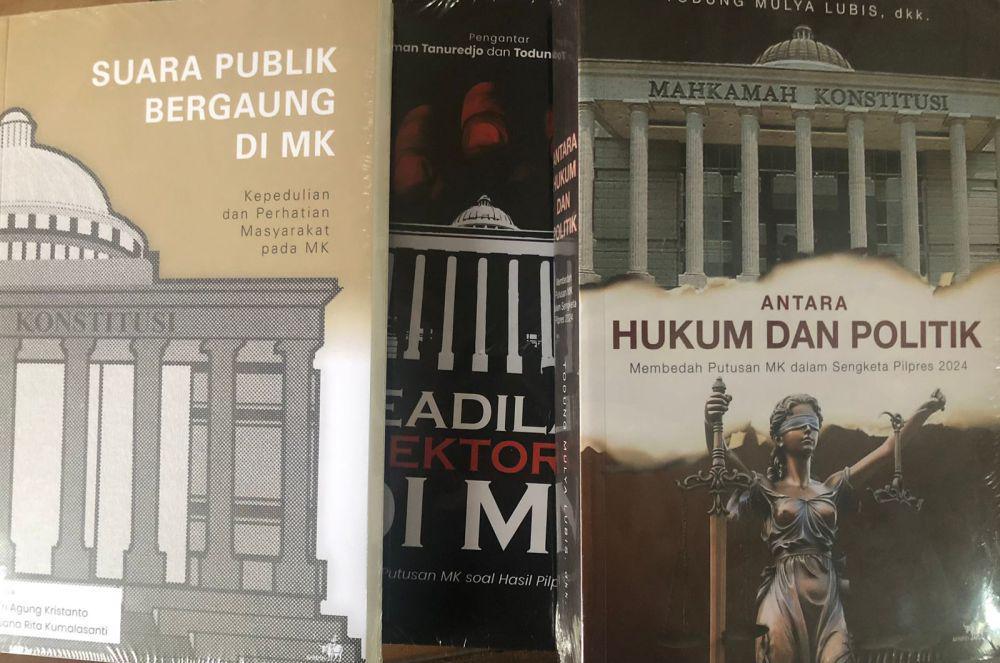 Todung Mulya Lubis Luncurkan Tiga Buku Soroti Pilpres 2024