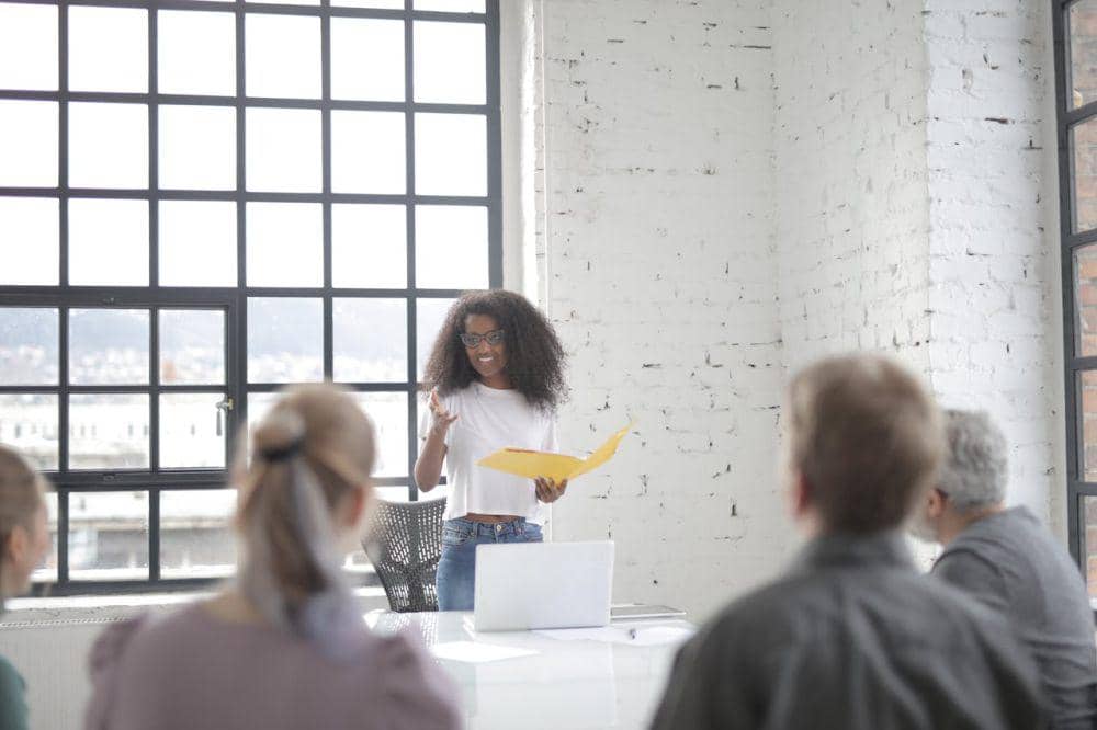 ilustrasi presentasi