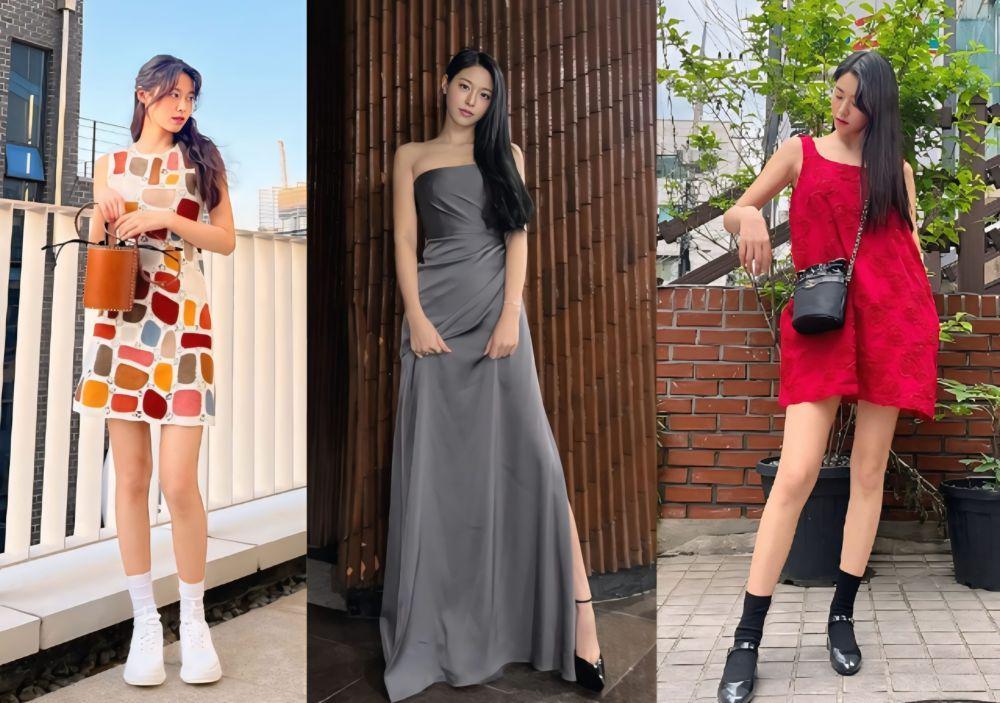 9 Inspirasi Outfit Feminin ala Kim Seol Hyun, Chic and Girly!