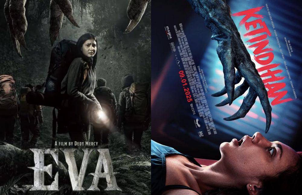 daftar film horor tayang Januari 2025 (Instagram.com/evapendakianterakhir | Instagram.com/film.ketindihan)