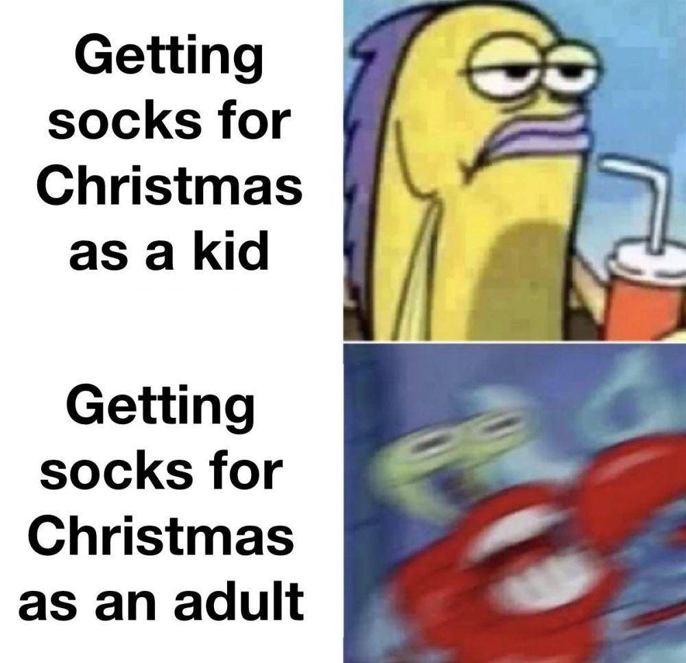 meme SpongeBob tentang hari Natal (reddit.com/Koctopuz)