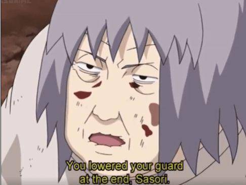 potret meme kocak Sasori (reddit.com/user/Bob74h13)