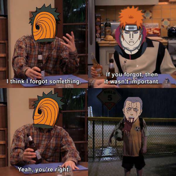 potret meme Hidan Akatsuki (reddit.com/user/The_Alphapack)