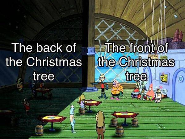 meme SpongeBob tentang hari Natal (reddit.com/Xaxos92)