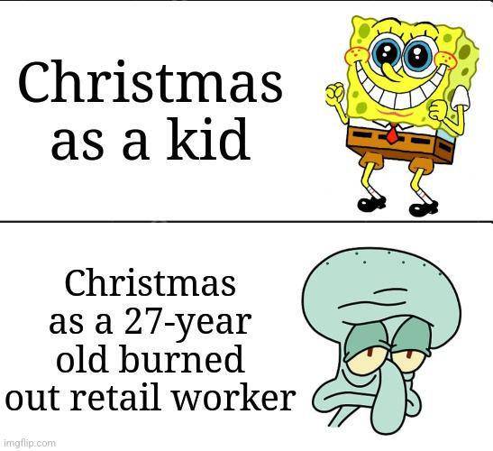 meme SpongeBob tentang hari Natal (reddit.com/CynthiaChames)