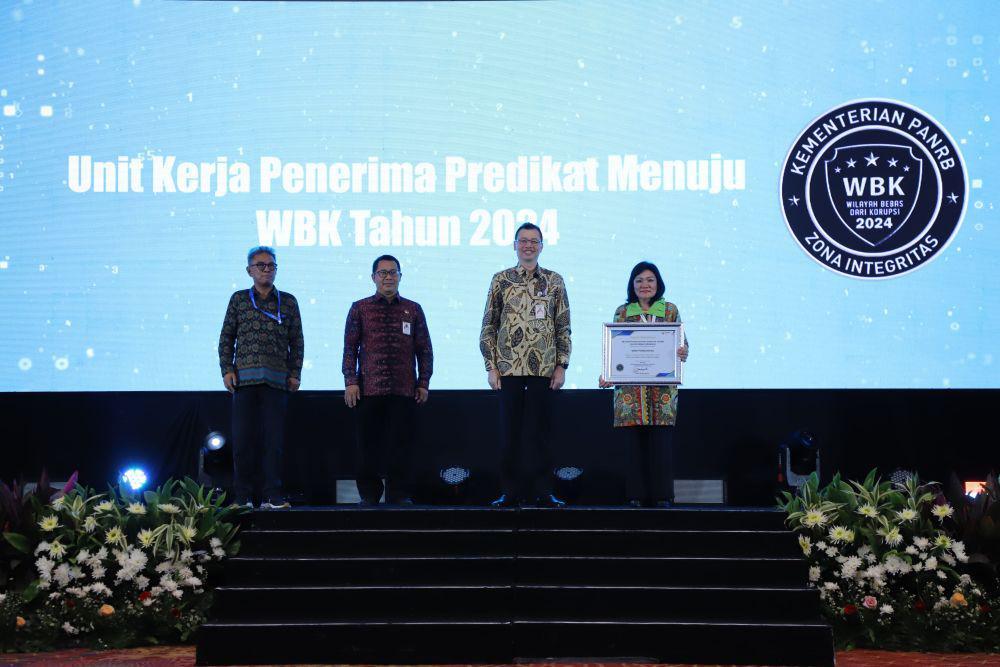 Tiga Unit Kerja BNN Raih Penghargaan WBK 2024 dari Kemenpan-RB