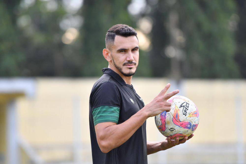 Striker asing PSMS Juninho Cabral (dok.PSMS)
