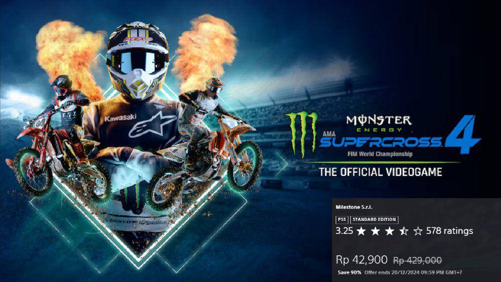 Monster Energy Supercross - The Official Videogame 4  (dok. Milestone/Monster Energy Supercross - The Official Videogame 4)