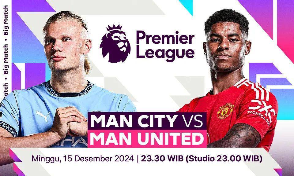 Live streaming Manchester City vs Manchester United di Vidio (vidio.com)