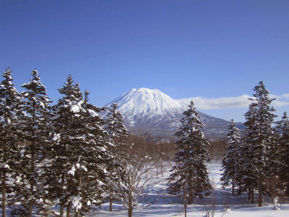 ilustrasi Gunung Yotei, Niseko, Jepang (pixabay.com/swissbanana)