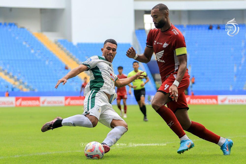 Laga PSM Makassar Vs PSS Sleman Berakhir Imbang 1-1