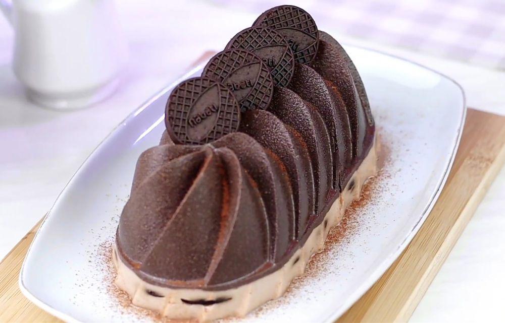Resep Puding Brownies Roti Tawar, Lembut dan Nyokelat Banget!