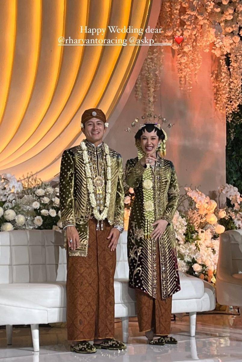 Ngunduh Mantu Rio Haryanto (instagram.com/rharyantoracing)