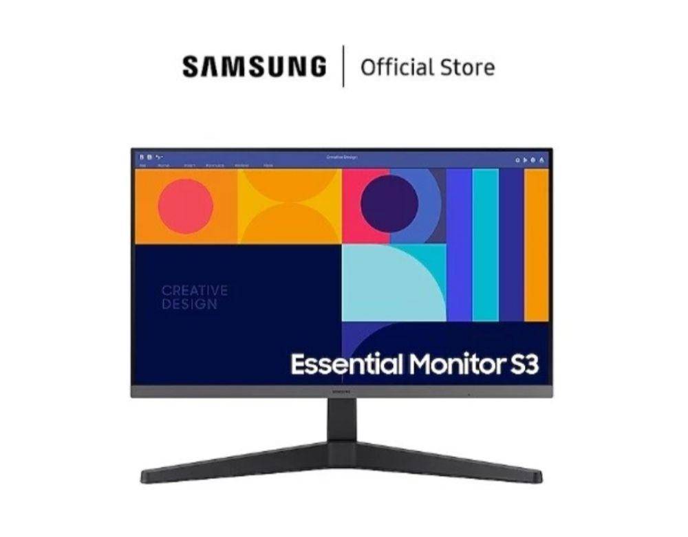 Samsung monitor Essential S3 (tokopedia.com/Samsung Monitor Official)