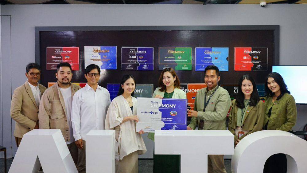 ALTO  berkolaborasi dengan MotionPay, E2Pay, dan Bank Jago. (Dok ALTO)