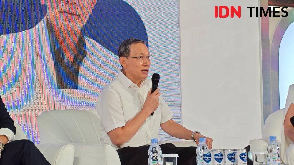 dr. Wiwi Widjaya Chandra, Sp.DVE dalam "Collagena Talk: Semua Bisa Awet Muda" pada Jumat (13/12/2024) di Atrium Mall Kelapa Gading 3. (IDN Times/Febriyanti Revitasari)