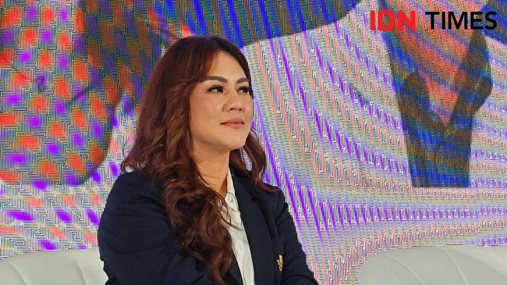 Sissy Prescillia dalam "Collagena Talk: Semua Bisa Awet Muda" pada Jumat (13/12/2024) di Atrium Mall Kelapa Gading 3. (IDN Times/Febriyanti Revitasari)