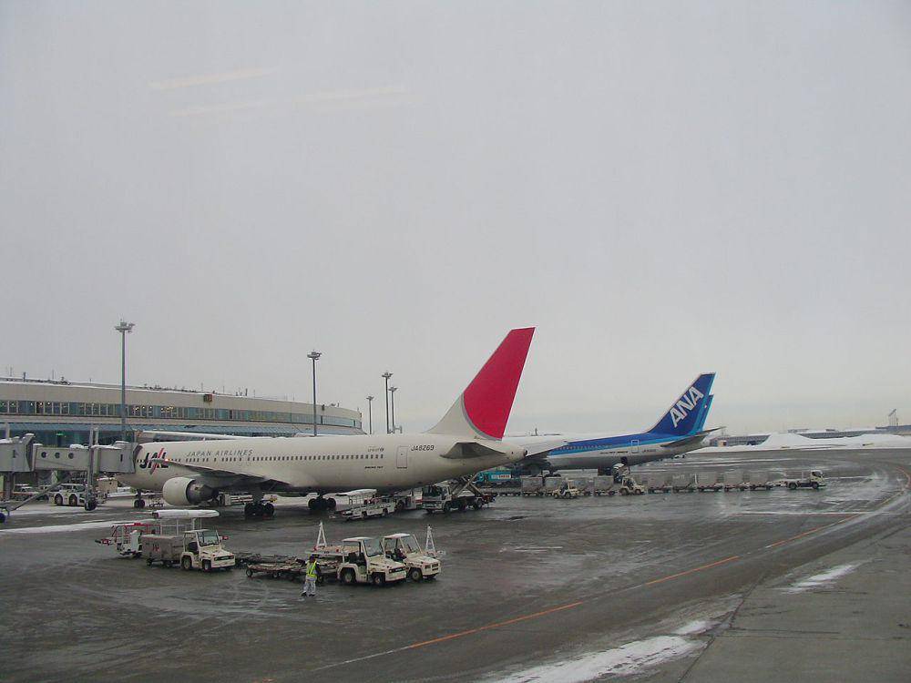 potret pesawat di Bandara New Chitose, Hokkaido (commons.wikimedia.org/Oga~commonswiki)