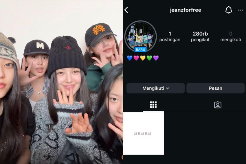Apakah Jeanzforfree Akun Instagram Member NewJeans?