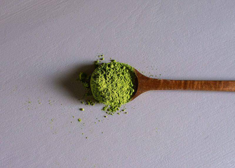 ilustrasi matcha powder (unsplash.com/Andrea Lacasse)