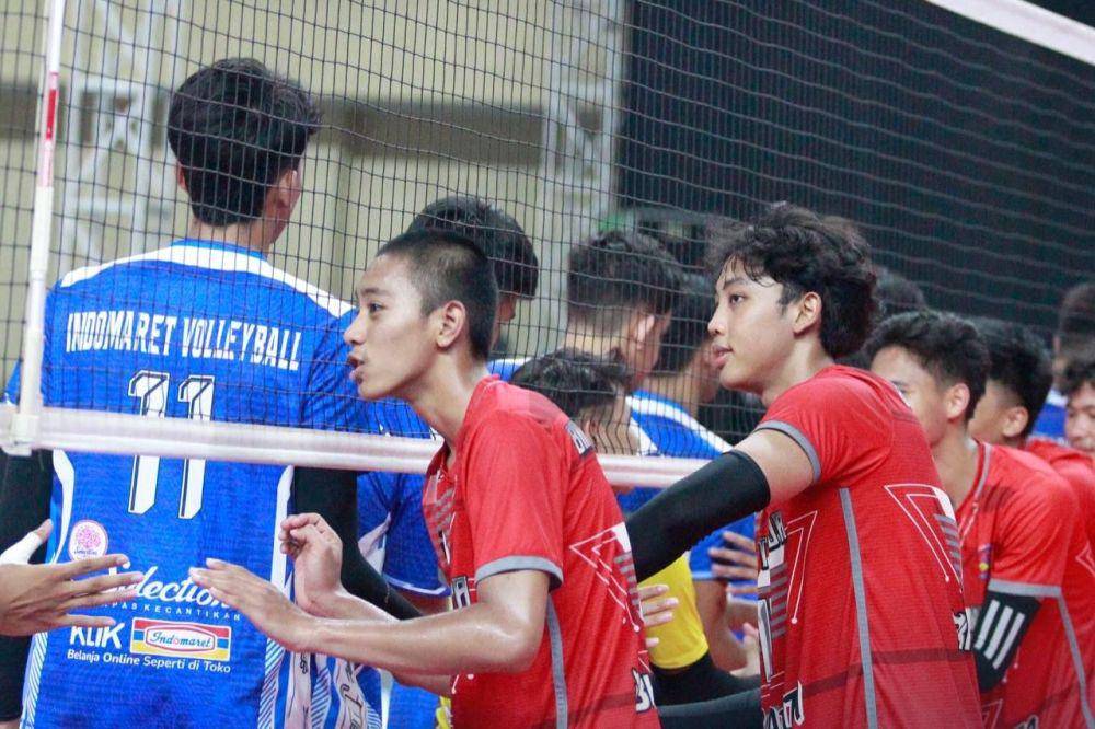 Pertandingan Kejurnas Voli U-19 2024 (instagram.com/indonesian_volleyball)