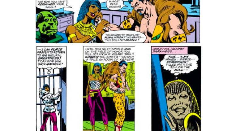Calypso memanipulasi Kraven the Hunter agar tak berhenti memburu Spider-Man (dok. Marvel Comics)