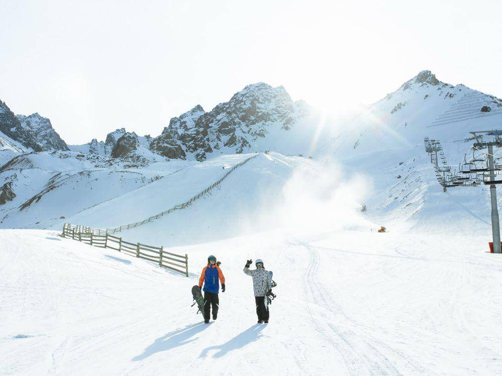 Shymbulak, Kazakhstan (instagram.com/shymbulakmountainresort)