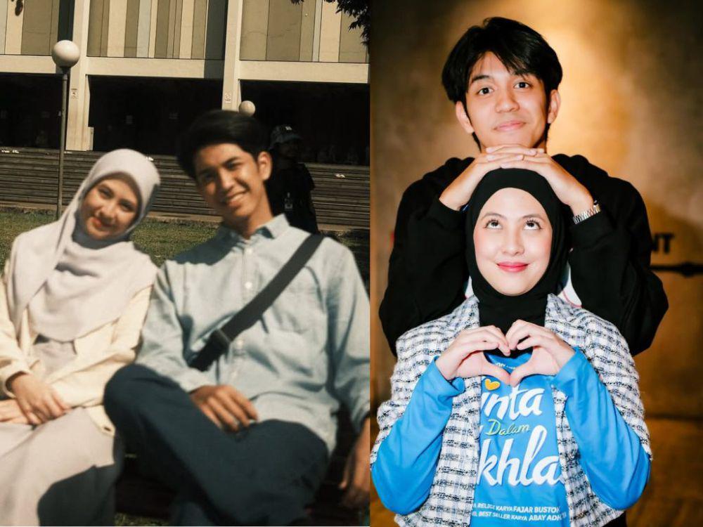 7 Potret Zara dan Abun Sungkar di Balik Film Cinta Dalam Ikhlas