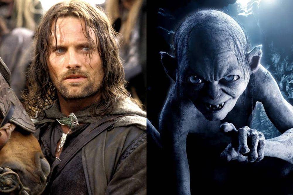 Viggo Mortensen Blesses Jamie Dornan Gollum Middle The Expanding Cast of Middle-earth