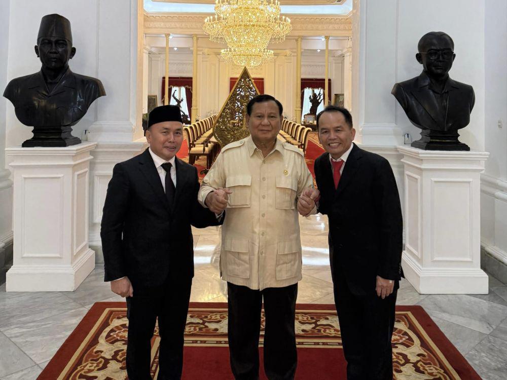 Temui Presiden Prabowo, Agustiar Sabran Dapat Pesan Khusus
