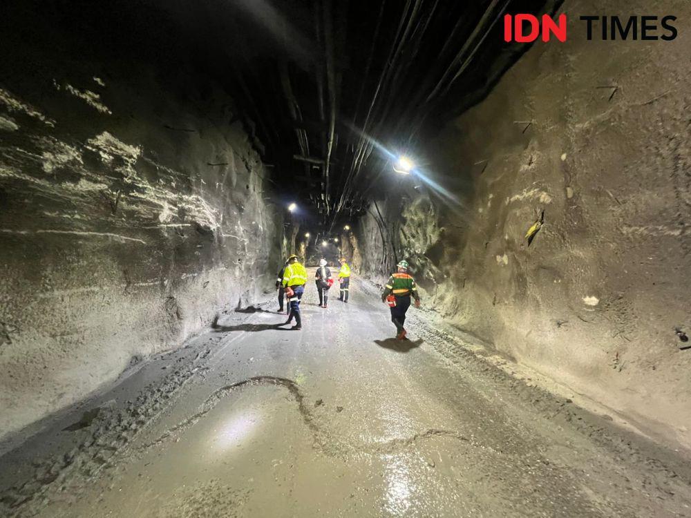 8 Potret Tambang Bawah Tanah PT Freeport Indonesia di Kedalaman 1,7 Km
