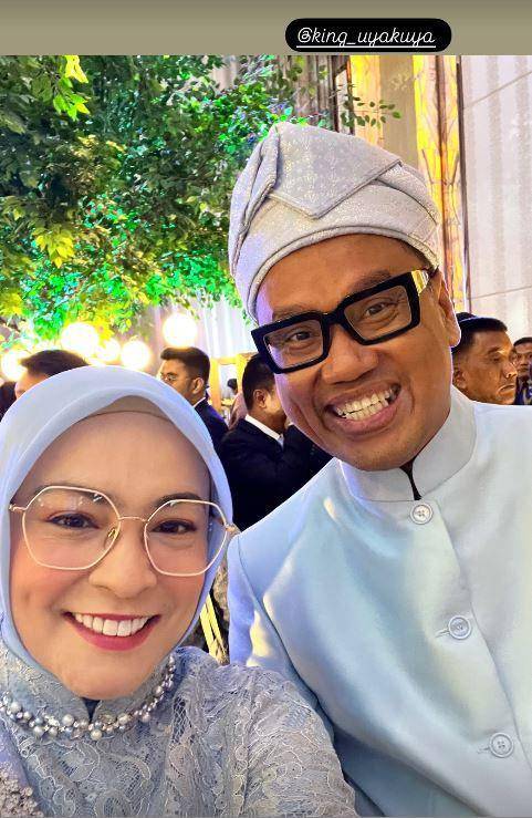 artis di resepsi Putri Zulhas dan Zumi Zola (Instagram.com/uyakuya)
