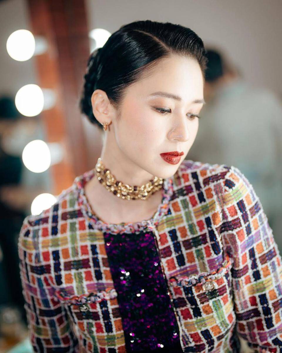 potret ide gaya rambut ala Laura Basuki (instagram.com/laurabas)