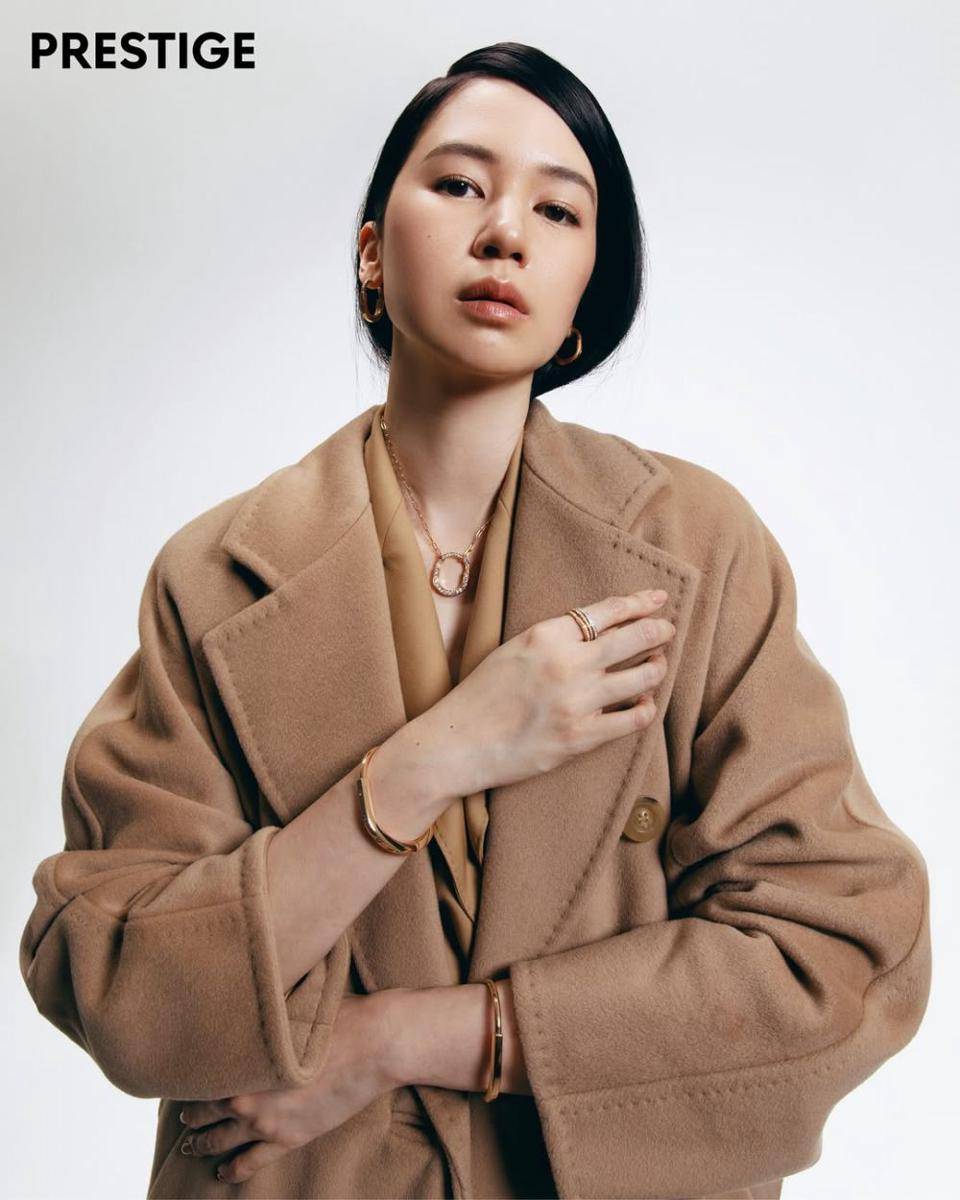 potret ide gaya rambut ala Laura Basuki (Prestige via instagram.com/laurabas)