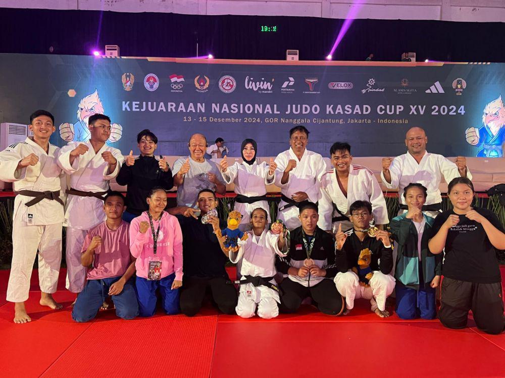 Kejurnas Judo Kasad Cup, Sumut Borong 4 Emas, 3 Perak dan 4 Perunggu