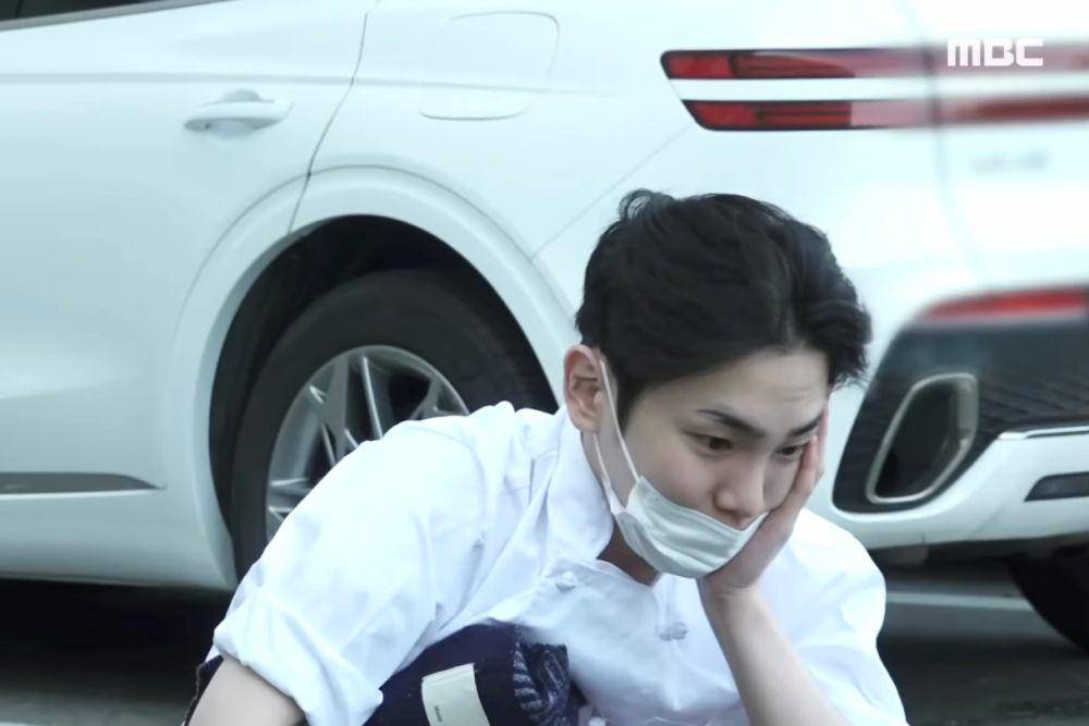 Key setelah keluar dari ruangan tes (dok. VIU/I Live Alone)