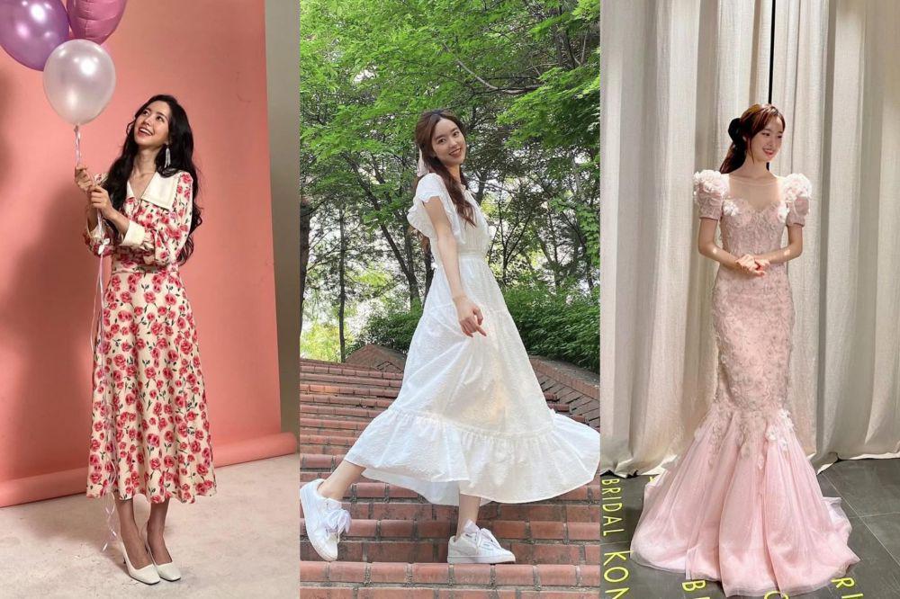 10 Ide OOTD dengan Dress ala Jin Se Yeon, Looks Pretty!